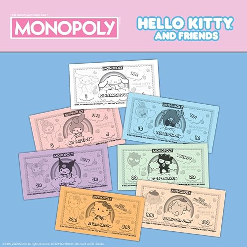 USAopoly - Monopoly: Hello Kitty y Sus Amigos