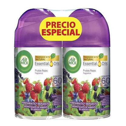 Air Wick Freshmatic Refill Frutos Rojos 2PK Refill