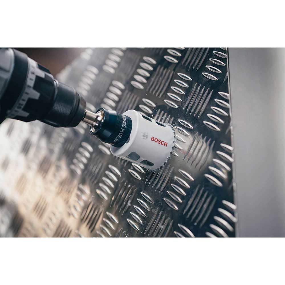 Bosch Brocasierra Progressor para Madera y Metal, Blanco, ø 22 mm x 7/8"