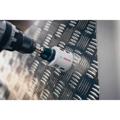 Bosch Brocasierra Progressor para Madera y Metal, Blanco, ø 22 mm x 7/8"