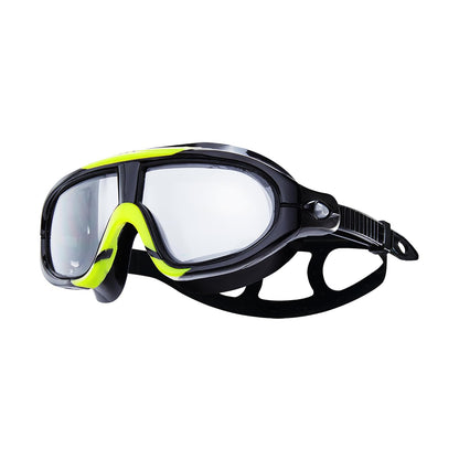 TYR Orion - Máscara de natación para - Adult Fit - humo - negro - amarillo