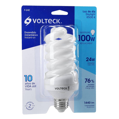Volteck F-24E, Lámpara espiral