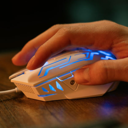 PERFECTCHOICE Mouse Gamer Alámbrico 3600 dpi Ajustable 6 Botones V-930587 Legacy VORTRED