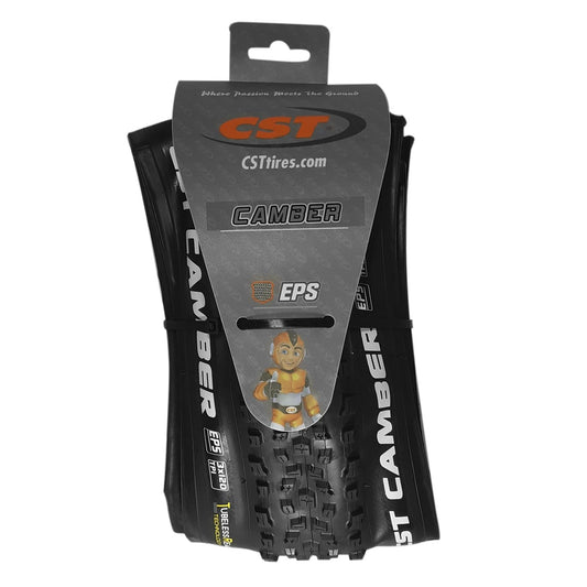 Llanta CST 29X2.25 (56-622) MTB Camber Negra 120TPI Doblable Tubeless C1671TR