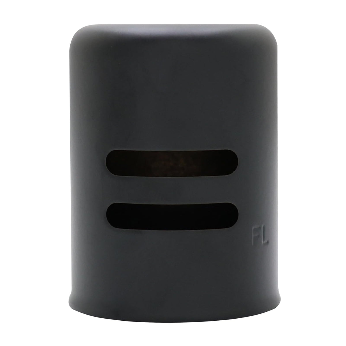 Westbrass estándar de latón espacio de aire solo gorra, Negro mate
