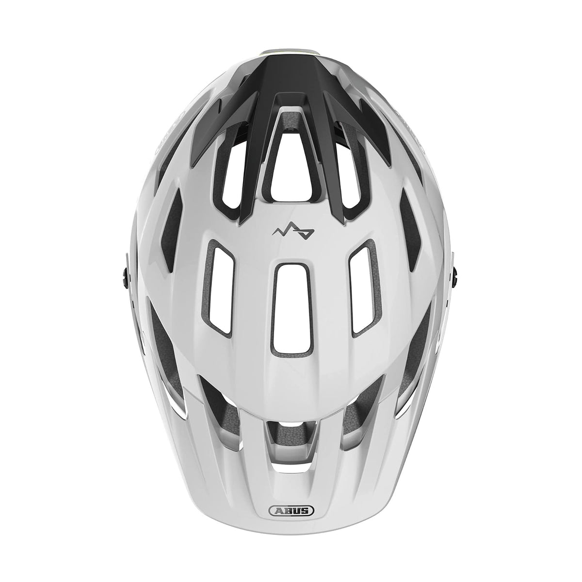 ABUS Casco MTB Moventor 2.0 MIPS - Casco de Ciclismo con protección contra Impactos para Uso Off-Road - Casco All-Mountain, Unisex - Blanco Brillante, Talla L, L (57-61 cm)