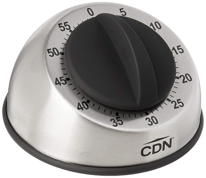 CDN MT1 Heavy Duty Mechanical Timer, Silver