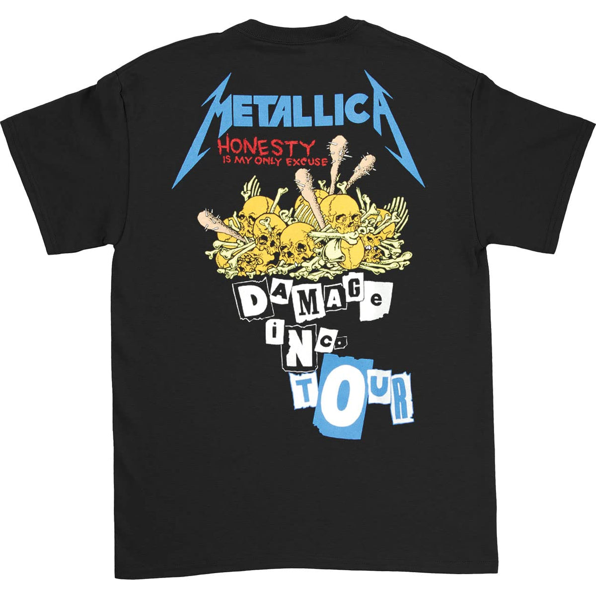 Metallica Camiseta Damage Inc Tour Camiseta para Hombre
