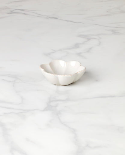 Lenox French Perle - Plato de Anillo de Festoneado (1 Unidad), Color Blanco