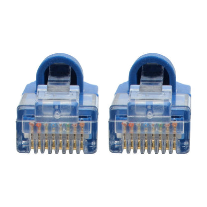 Tripp Lite Cat6a Gigabit Snagless Molded Slim UTP Patch Cable Networking M/M Blue 5ft 5' (N261-S05-BL)