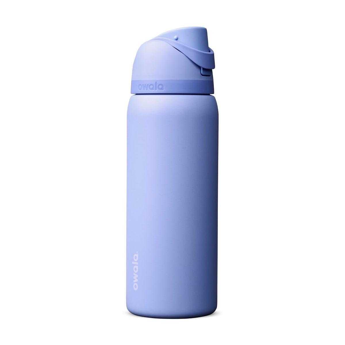 Owala FreeSip Botella de Agua con Popote de Acero Inoxidable, 32-40 oz - azul (Out of the BLUE) - 32 Ounces