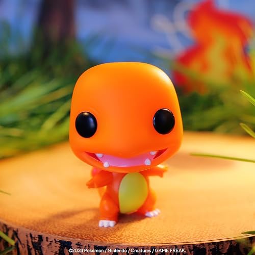 Funko Pop! Games: Pokémon - Charmander | Mercancía Oficial - Figura de Vinilo Coleccionable para Decoración - Regalo de Cumpleaños para Fans