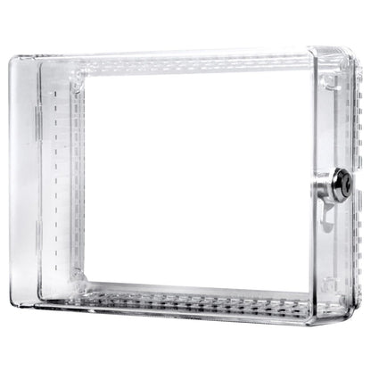 Taymac ZTC300 - Cubierta de termostato de plástico de perfil bajo, grande, transparente
