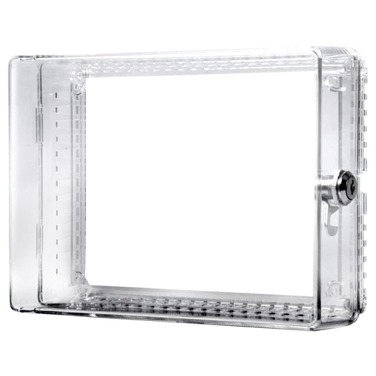 Taymac ZTC300 - Cubierta de termostato de plástico de perfil bajo, grande, transparente