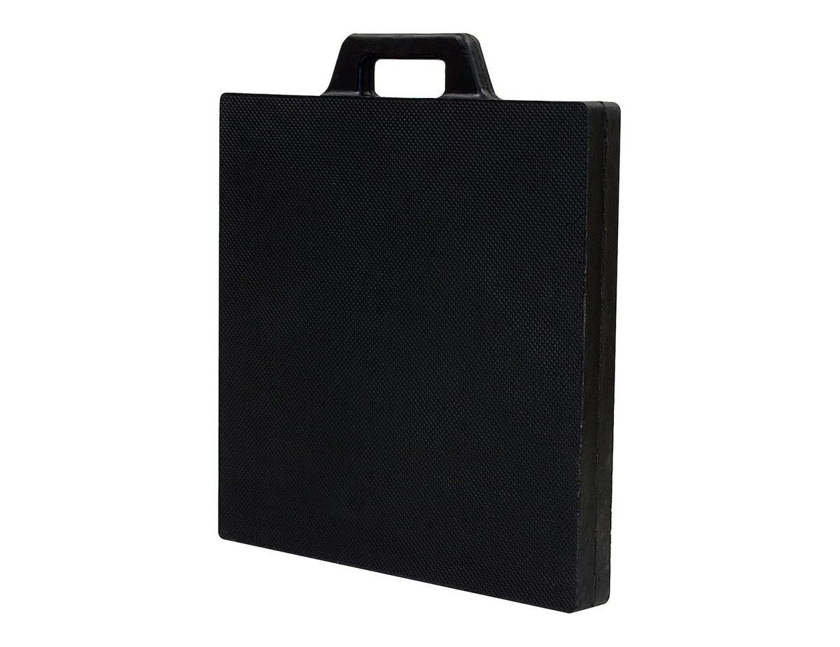 Buyers Products OP18X18R - Almohadilla de Goma para estabilizador de Goma, 18 x 18 x 2 Pulgadas de Grosor, Almohadilla de grúa de Goma sólida con Superficie Texturizada y Mango Integrado, Almohadilla