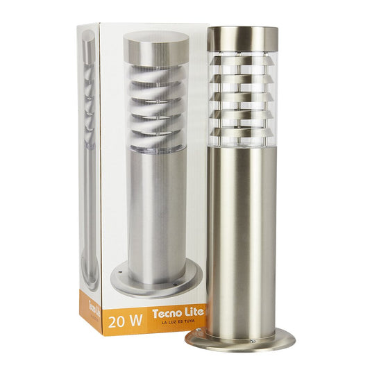 Tecnolite - Mini poste de exterior para sobreponer, Base E27