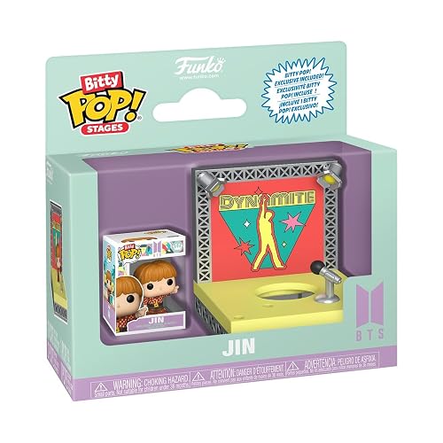 Funko Pop! Bitty Stages: BTS - Dynamite - Jin - Collectable Vinyl Figure - Gift Idea - Official Merchandise - Toys for Kids & Adults - KPOP Fans