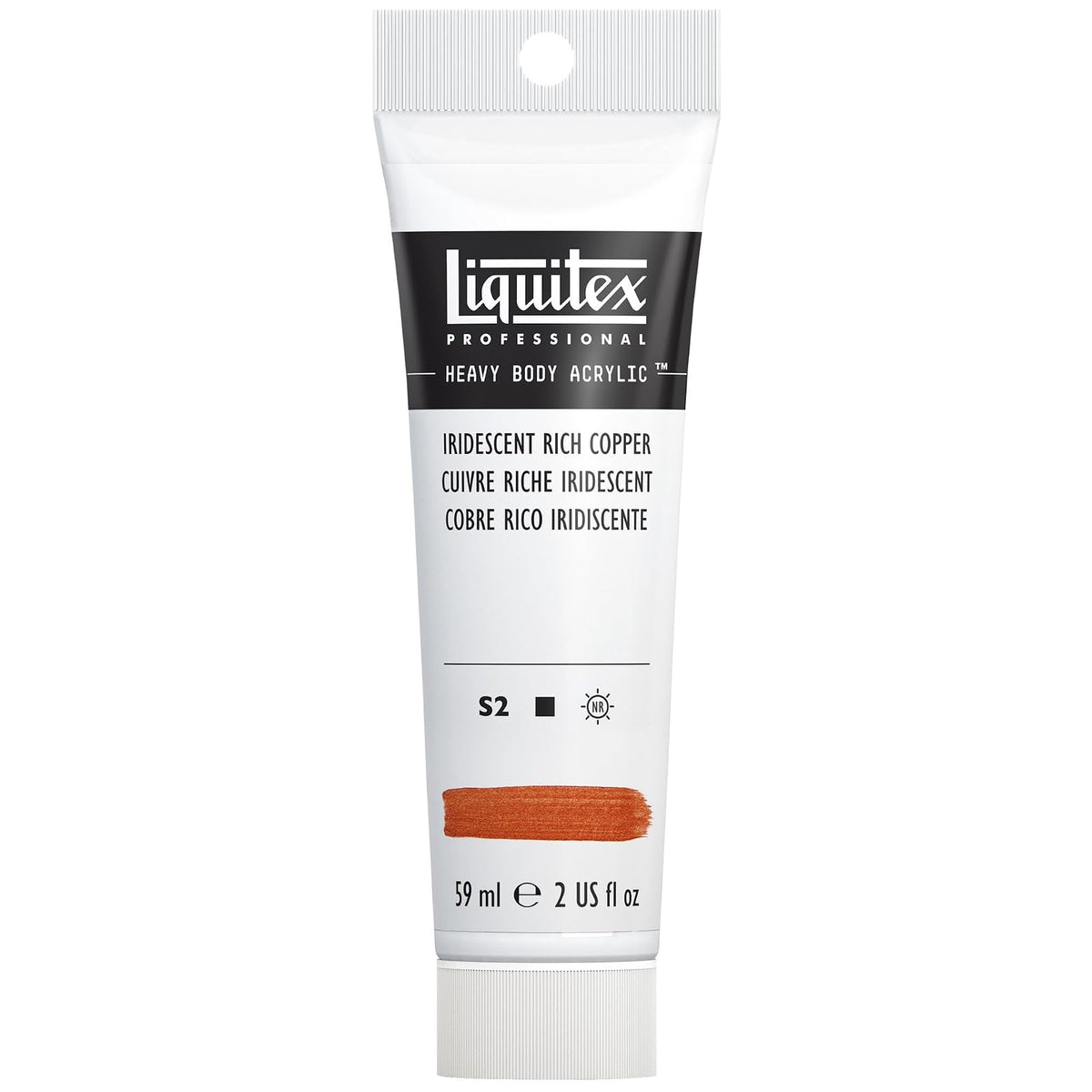 Liquitex Heavy Body pintura acrílica Brilliant Purple 59 ml - Cobre (Iridescent Rich Copper 230)