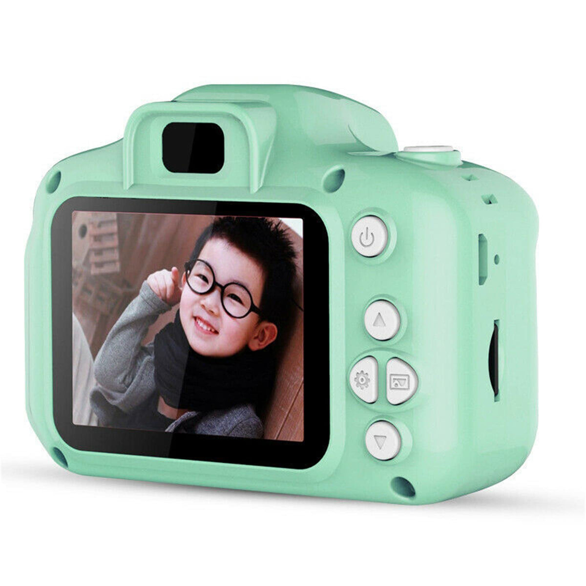 Terowu Cámara para Niños, Cámara Infantil con 32GB Tarjeta de Memoria Micro SD, Cámara Fotografica con Pantalla IPS de 2.0, cámara Digital para niños 3+ Años, Regalo para Cumpleaños, Navidad, Verde