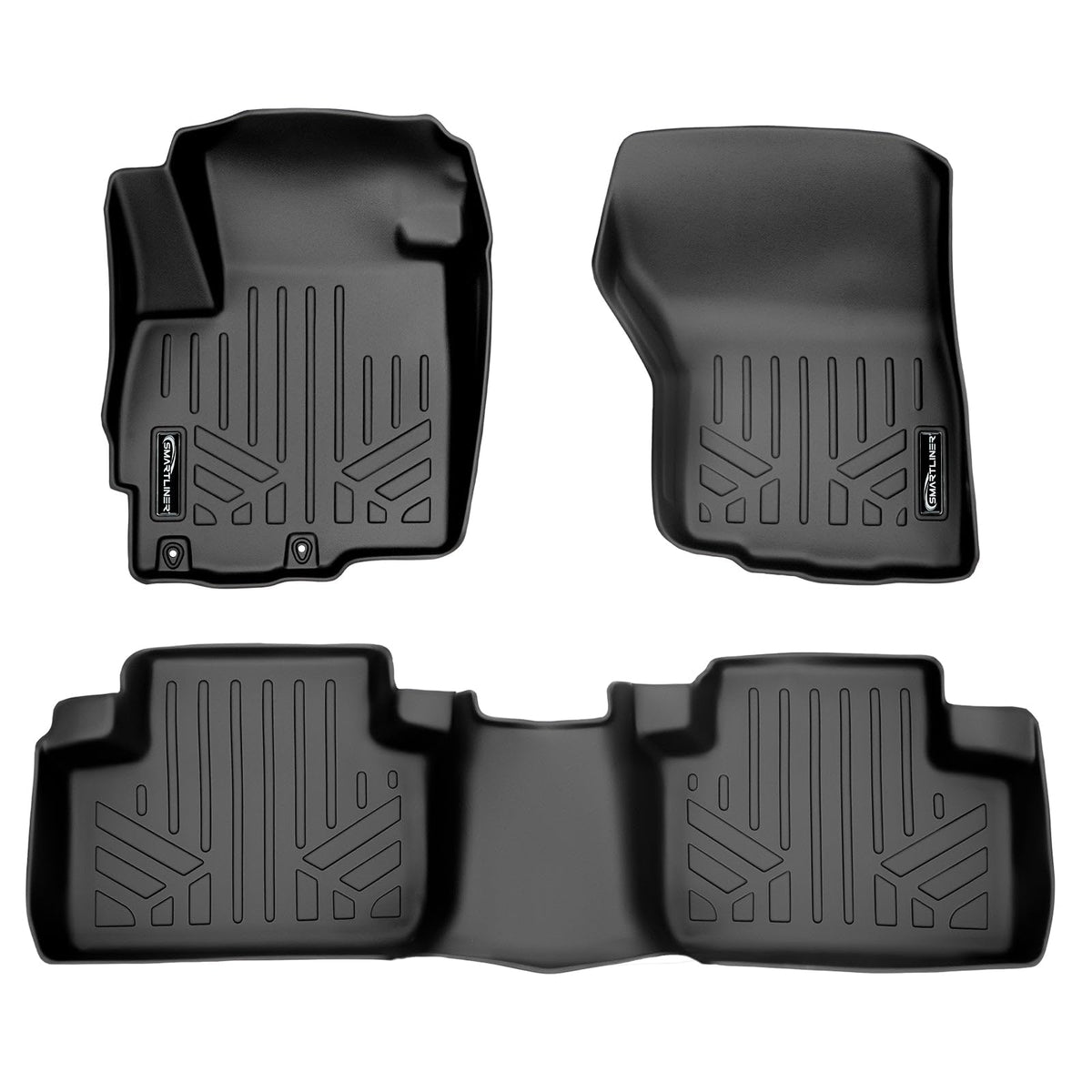 SMARTLINER - Forro de Carga de Ajuste Personalizado para Todo Tipo de Clima, detrás de la Segunda Fila, Compatible con Mitsubishi Outlander Sport 2011-2023