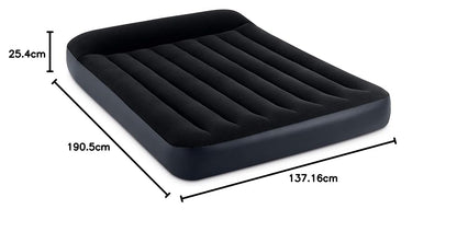 Intex 64147ED Dura Beam - Cama de Aire clásica con Bomba Interna, tamaño matrimonial