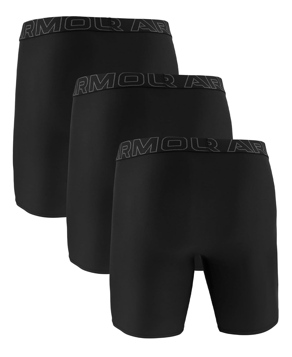 Under Armour Multi-Pack Performance Tech Long-Leg Boxer Brief, 9" Inseam, All-Day Comfort Ropa Interior de Hombres Hombre