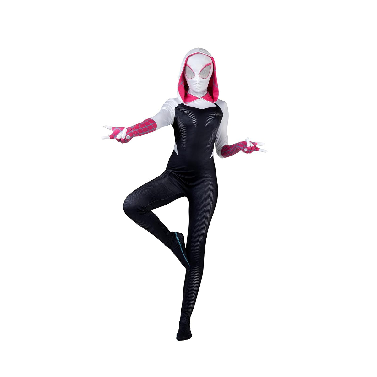 Disfraz de Spider-Gwen Zentai Infantil Marvel Talla XS - M - Multi