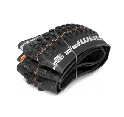 Schwalbe cicli BONIN Fahrradreifen Hans Dampf addix weichem TL Einfach Schlangenleder Reifen, Unisex, 002855