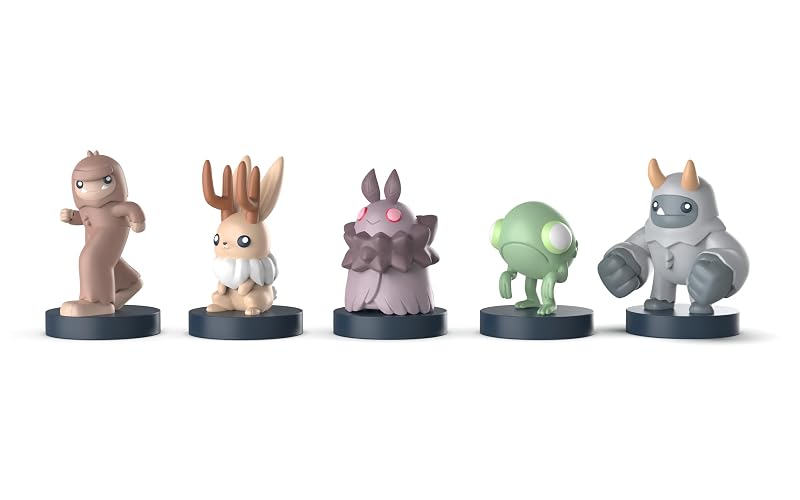 Unstable Games Twisted Cryptids - Mini Caja de ciegas de Vinilo, Incluye una Tarjeta Promocional jugable, Bonita Caja misteriosa de Figura Adorable