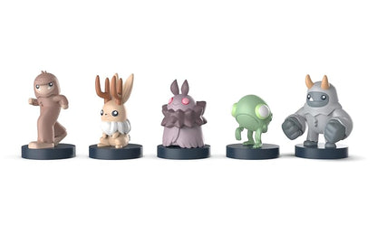 Unstable Games Twisted Cryptids - Mini Caja de ciegas de Vinilo, Incluye una Tarjeta Promocional jugable, Bonita Caja misteriosa de Figura Adorable