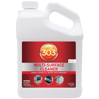 303 Products Limpiador de Superficies múltiples – Limpia de Forma Segura Todas Las Superficies seguras para el Agua, Incluyendo Todo Tipo de Tela y Vinilo, enjuagues sin residuos, Recomendado por el