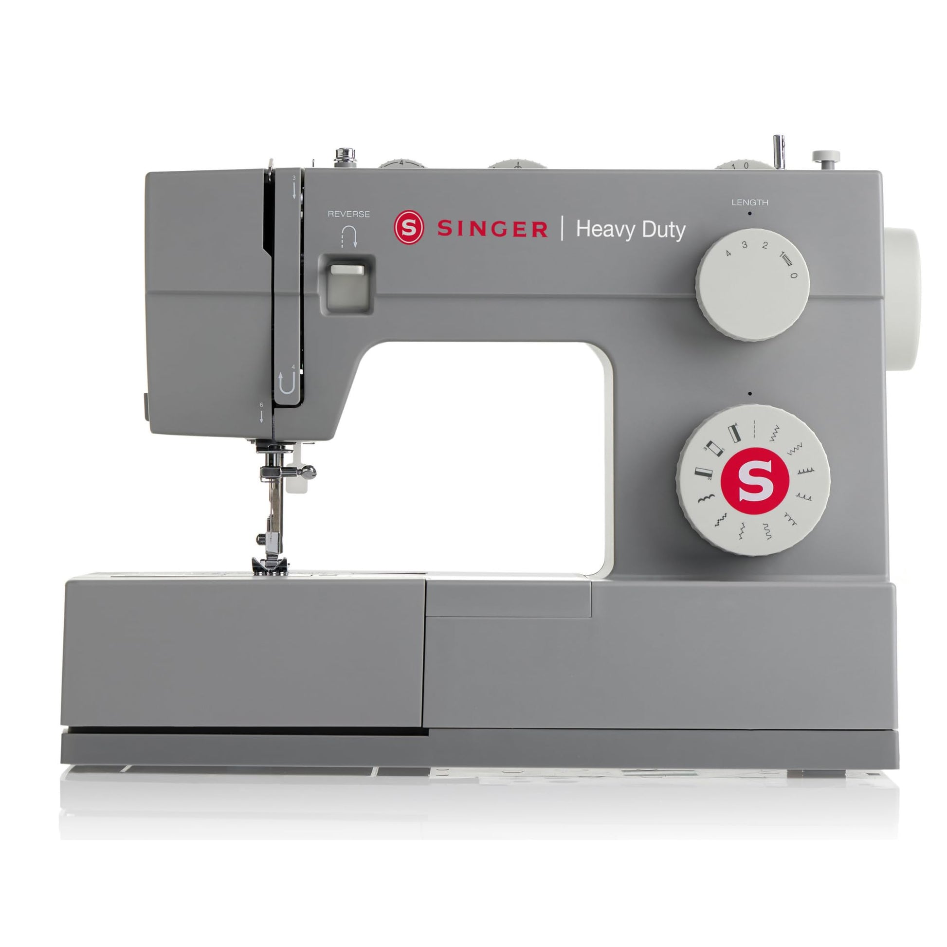 SINGER - Kit de accesorios para máquina de coser resistente 4411, apto para principiantes, color gris