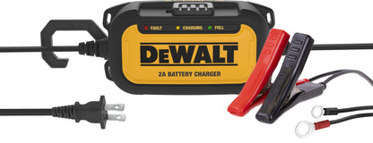 DEWALT DXAEC2 DXAEC2 Cargador y mantenedor Profesional de 2 amperios para automóviles