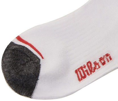 Wilson 10 Piezas Tin para Hombre, Color Blanco con Detalles, Talla Única, 8776