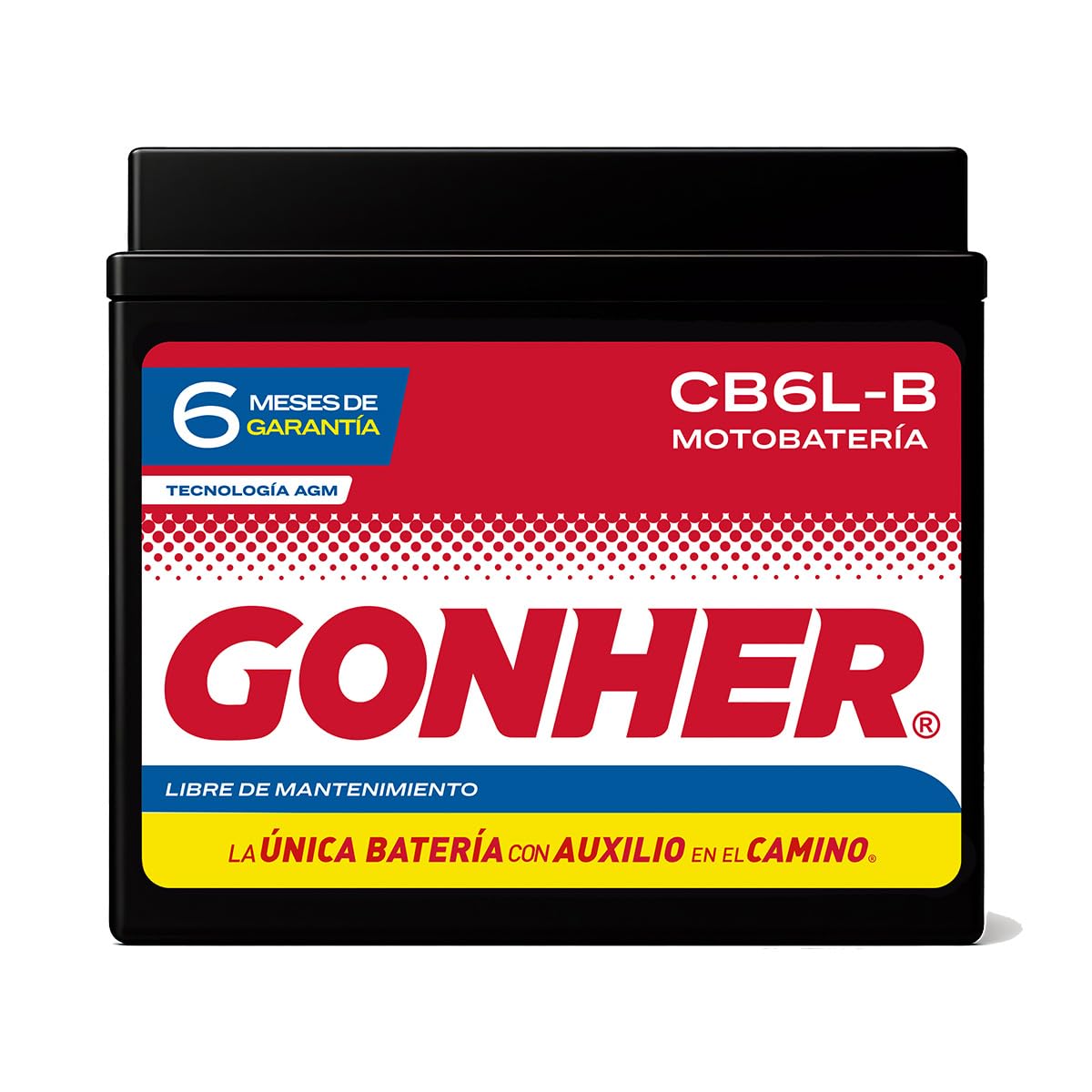 Acumulador de Moto Cb6l-b Agm Gonher