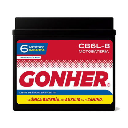 Acumulador de Moto Cb6l-b Agm Gonher