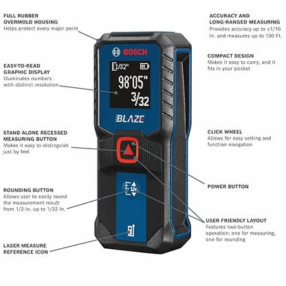 Bosch Medida láser de 60 pies