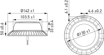 HELLA 357980001 TORRETA VF Slim/TORRETA VF Slim