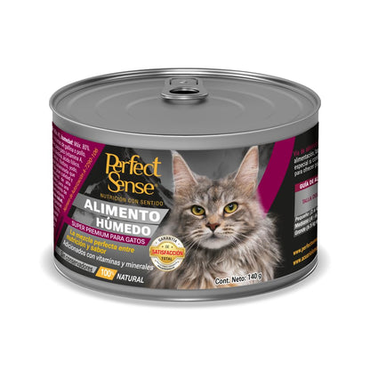 Perfect Sense Alimento Premium para Gato - 6 pzs - Lata