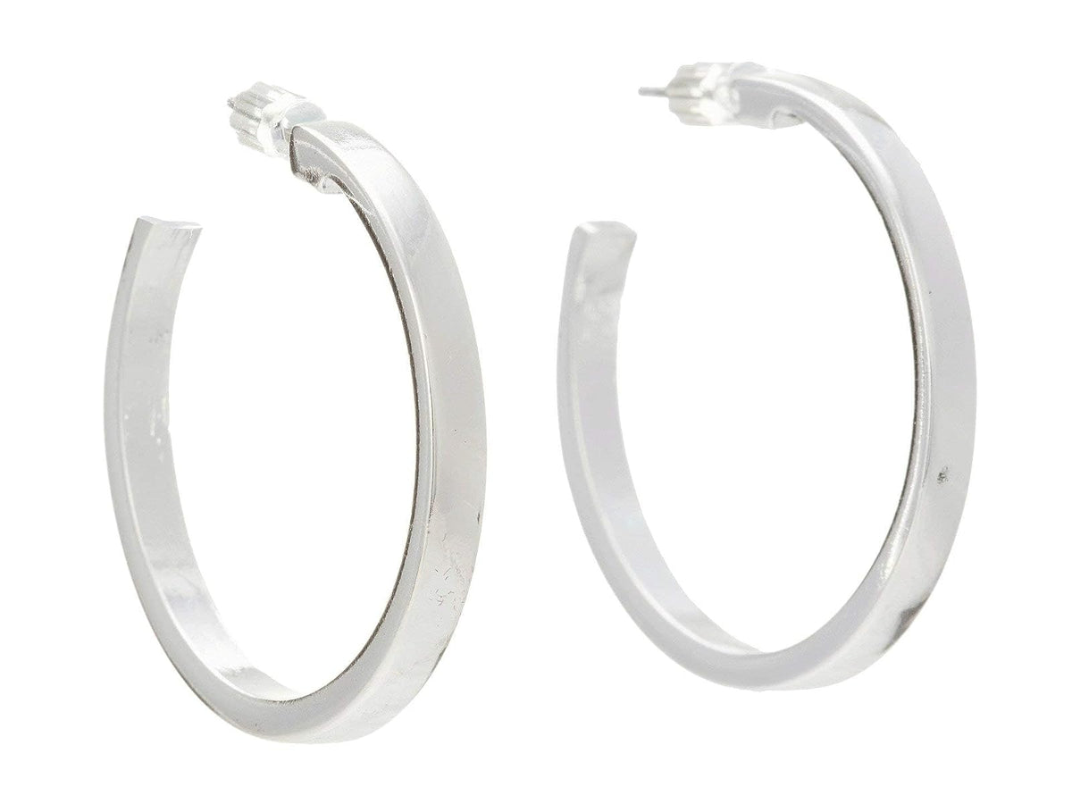 GUESS Aretes, Plateado, Una talla