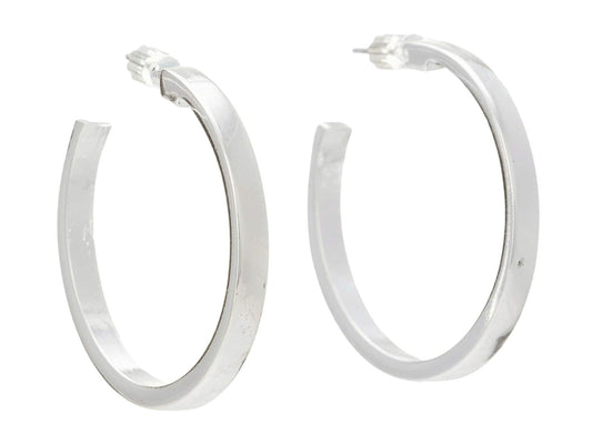 GUESS Aretes, Plateado, Una talla