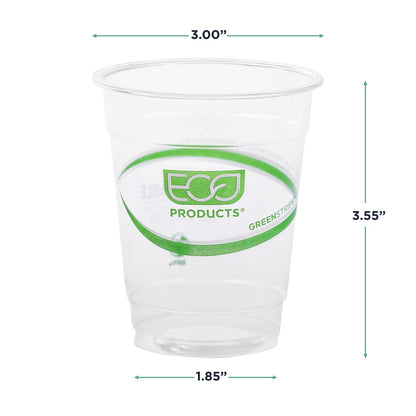 Eco-Products, Inc Vasos para bebidas frías, Productos verdes, Transparente, 7 ounce cold cup