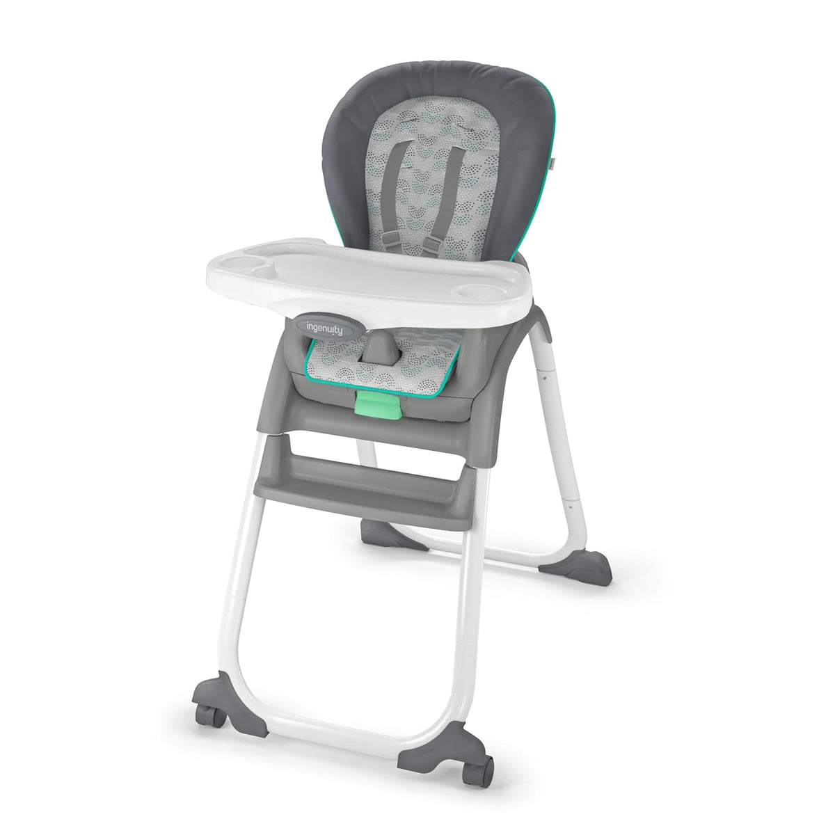 Ingenuity Silla Alta 6 en 1 para Bebé, Gris - Astro