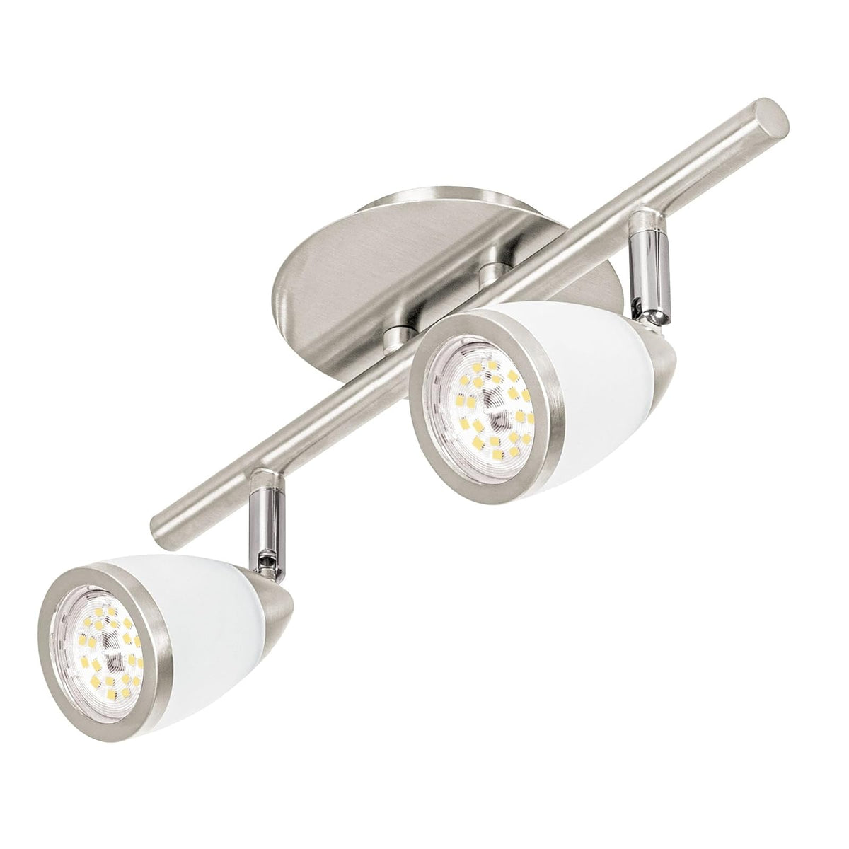 Volteck Lait SOB-312S, Luminario de sobreponer 2 spots base GU10, Verona