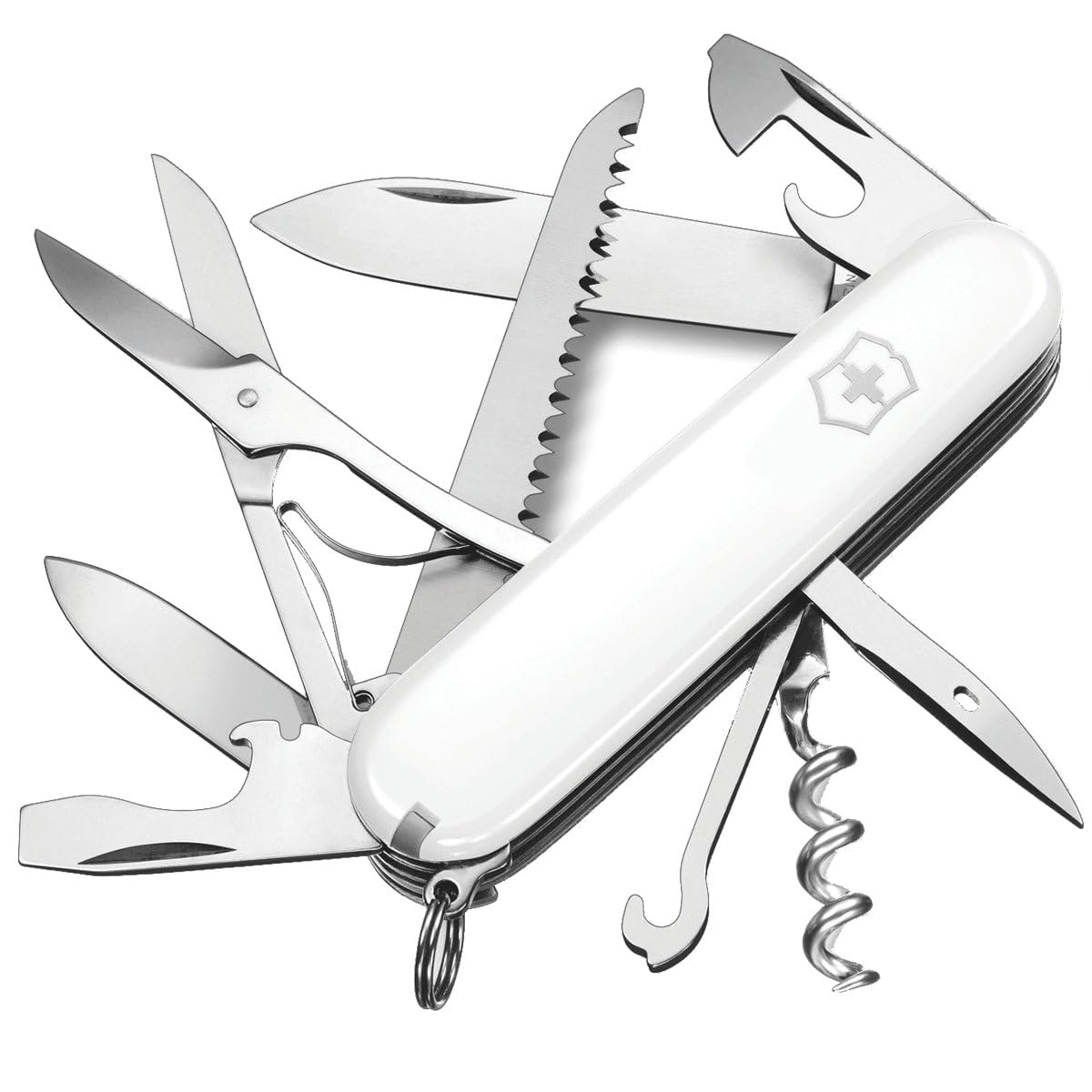 Victorinox Huntsman, Color Blanco, 91 mm, 15 Usos