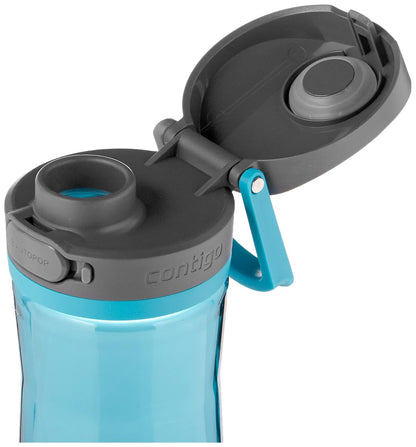 Contigo Jackson 2.0 Tritan - Botella de agua con tapa AUTOPOP de 24 onzas, paquete de 2
