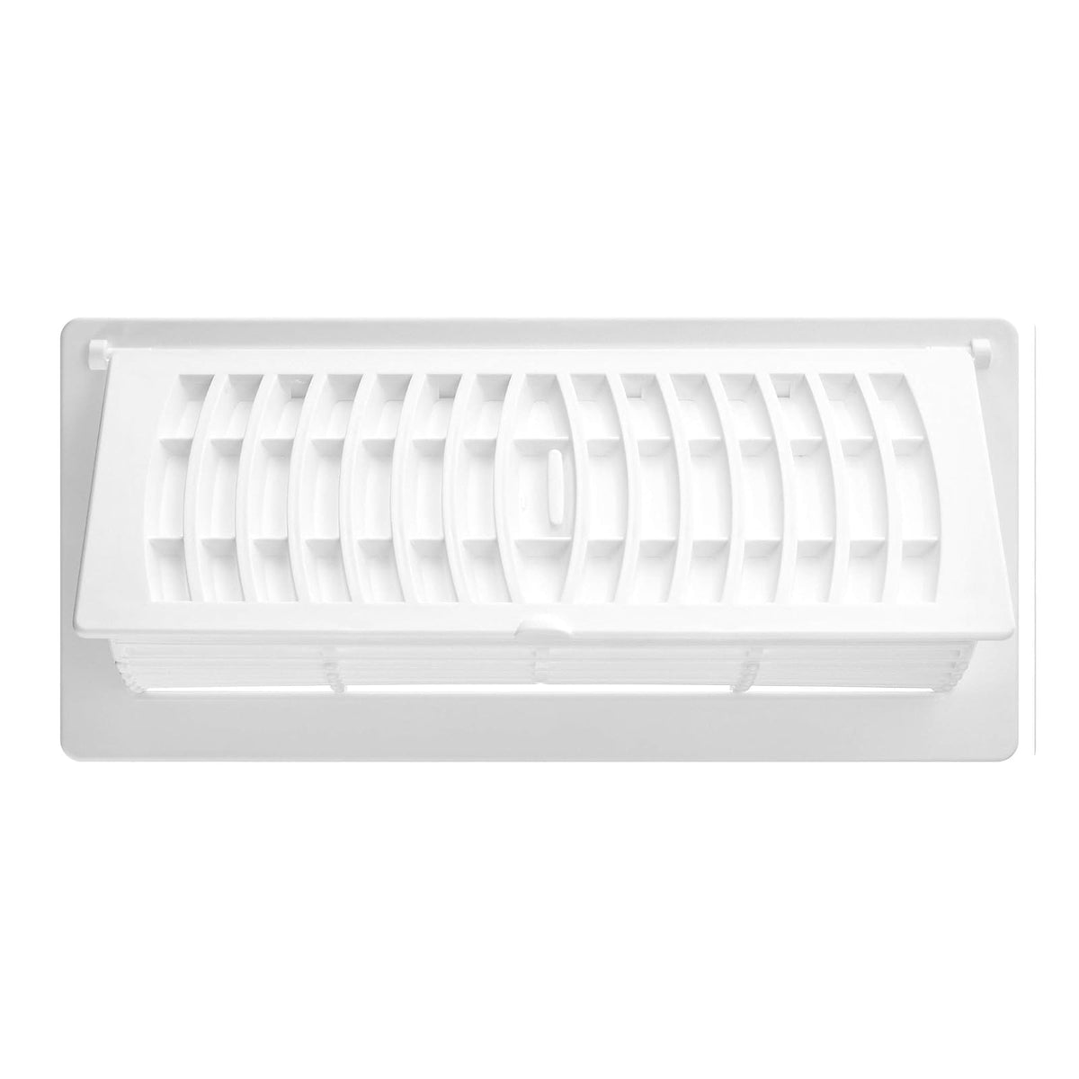 Imperial RG3052 - Registro desplegable para piso, 4 x 10 pulgadas, color blanco