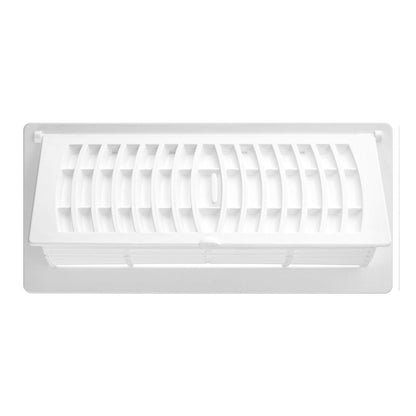 Imperial RG3052 - Registro desplegable para piso, 4 x 10 pulgadas, color blanco