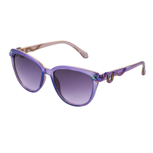 Betsey Johnson - anteojos de sol serpentinas para mujer