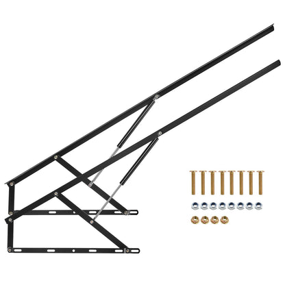 VEVOR Elevador de cama de 59 x 79 pulgadas, compatible con camas de hasta 265 libras de carga, herrajes para cama de pared para bricolaje